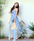 Gingham Sheer Dress